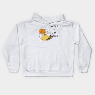 Self Care Kids Hoodie